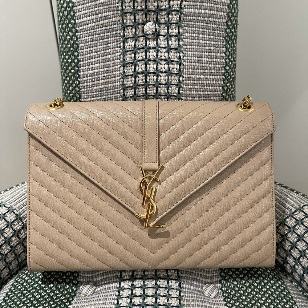 Yves Saint Laurent Matelasse Leather Shoulder Bag